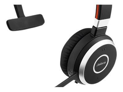 Jabra Evolve 65 UC mono - Headset - på örat - konvertibel - Bluetooth - trådlös - NFC - USB