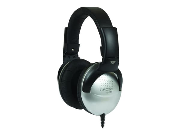 Koss UR29 - Hodetelefoner - full størrelse - kablet - 3,5 mm jakk - lydisolerende