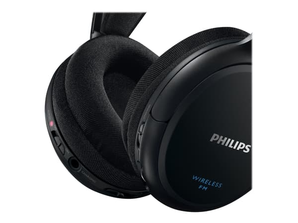 Philips Langattomat HiFi-kuulokkeet SHC5200/10, Langallinen & langaton, 10 - 20000 Hz, Musiikki, 178 g, Kuulokkeet, Musta