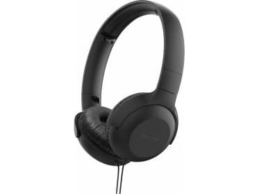 Philips TAUH201BK - Hodetelefoner med mikrofon - on-ear - kablet - 3,5 mm jakk - svart