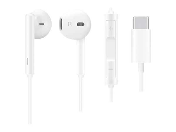Huawei CM33 white USB-C headphones (AKGAOSLUHUA00001)