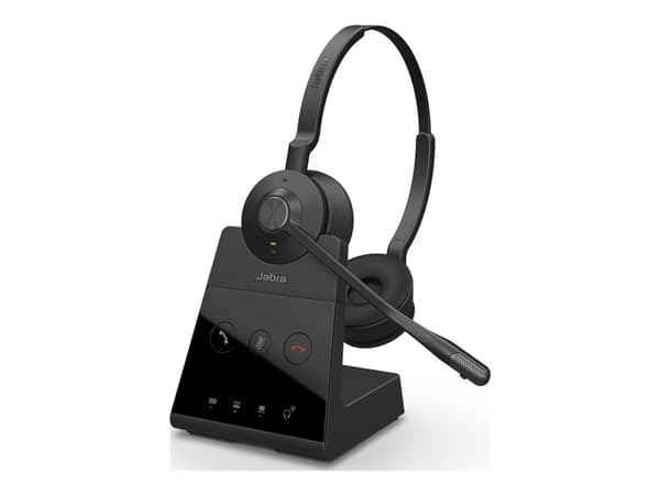 Jabra Engage 65 Stereo Headset Trådlös Huvudband Kontor/callcenter Svart