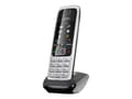 Miniatyrbilde 1 av 5: Gigaset C430HX - Trådløst ekstra håndsett med anrops-ID - DECT\GAP - SIP, RTP - svart, sølv