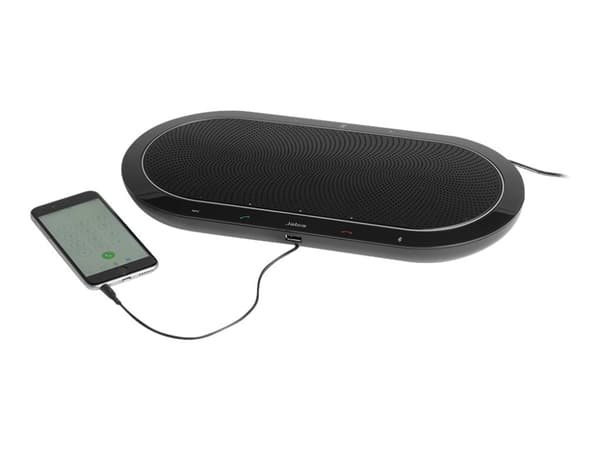 Jabra Speak 810 UC høyttalertelefon Sort