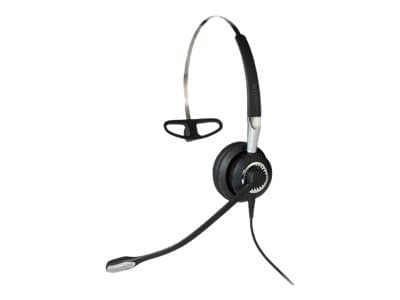 Jabra Biz 2400 II QD Mono UNC 3 in 1 Headset Kabel Hals-band, Öronkrok, Huvudband Kontor/callcenter Svart, Silver