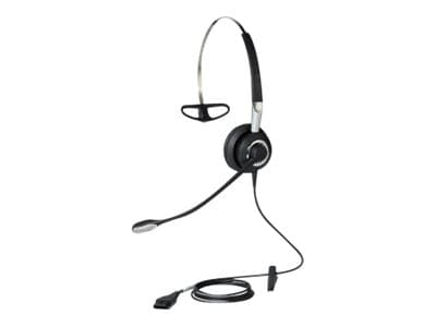 Jabra Biz 2400 II QD Mono UNC 3 in 1 Headset Kabel Hals-band, Öronkrok, Huvudband Kontor/callcenter Svart, Silver