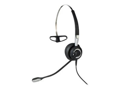 Jabra Biz 2400 II QD Mono UNC 3 in 1 Headset Kabel Hals-band, Öronkrok, Huvudband Kontor/callcenter Svart, Silver