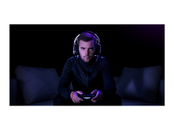Corsair VOID RGB ELITE Wireless, Langaton, Pelaaminen, 20 - 30000 Hz, 390 g, Kuulokkeet, Musta, Valkoinen