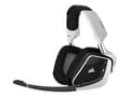 Pikkukuva 1 / 5: Corsair VOID RGB ELITE Wireless, Langaton, Pelaaminen, 20 - 30000 Hz, 390 g, Kuulokkeet, Musta, Valkoinen