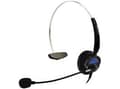 Pikkukuva 1 / 5: BASETech KJ-97, Kuulokkeet, Ear-hook, Toimisto/puhelukeskus, Musta, 1,9 m, Langallinen