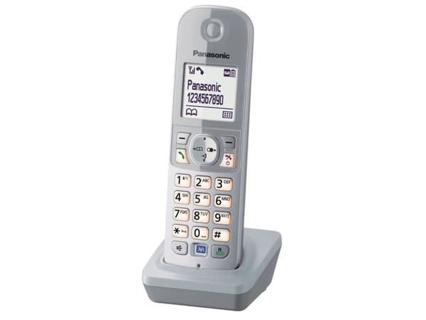 Panasonic KX-TGA681 - Trådlös förlängningshandenhet med nummerpresentation - DECT\GAP - silver