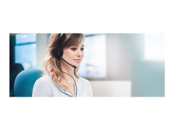 Jabra BIZ 2300 MS QD Duo - Hodesett - on-ear - kablet - Quick Disconnect