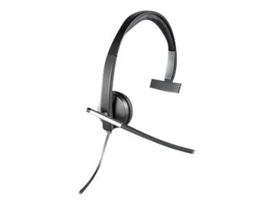 Logitech USB Headset Mono H650e - Headset - på øret - kabling