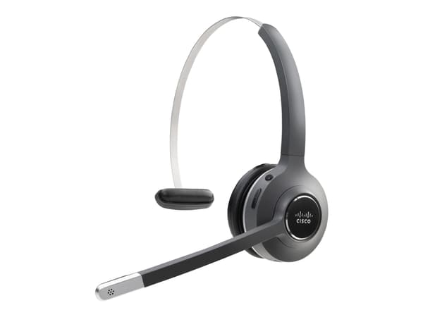 Cisco 561 Wireless Single - Hodesett - on-ear - konvertibel - DECT - trådløs - med Standard Base Station - for IP Phone 68XX, 78XX, 88XX; Unified IP