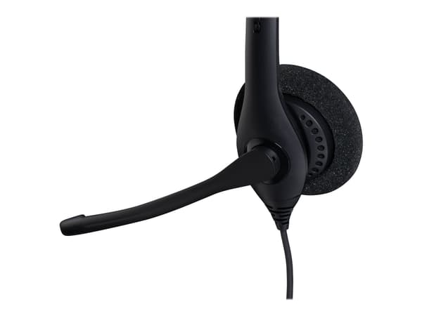 Jabra Biz 1500 Duo QD, Langallinen, Toimisto/puhelukeskus, 20 - 4500 Hz, 74 g, Kuulokkeet, Musta