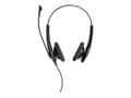 Pikkukuva 4 / 5: Jabra Biz 1500 Duo QD, Langallinen, Toimisto/puhelukeskus, 20 - 4500 Hz, 74 g, Kuulokkeet, Musta
