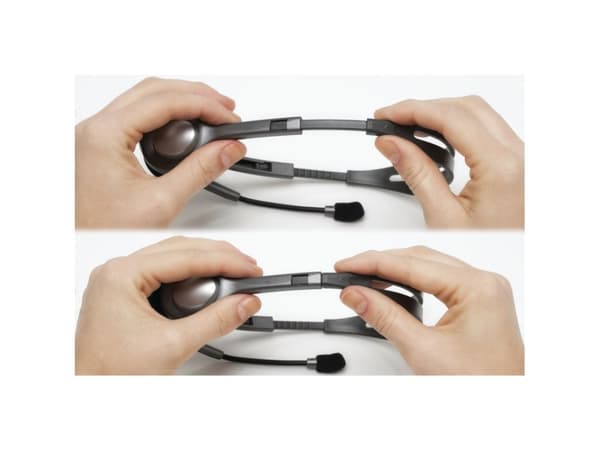 Logitech Stereo H111 - Headset - på örat - kabelansluten