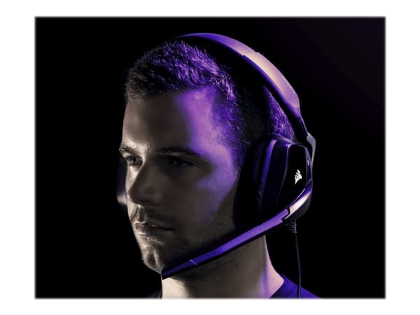 CORSAIR Gaming VOID RGB ELITE - Headset - fullstorlek - kabelansluten - USB - kol