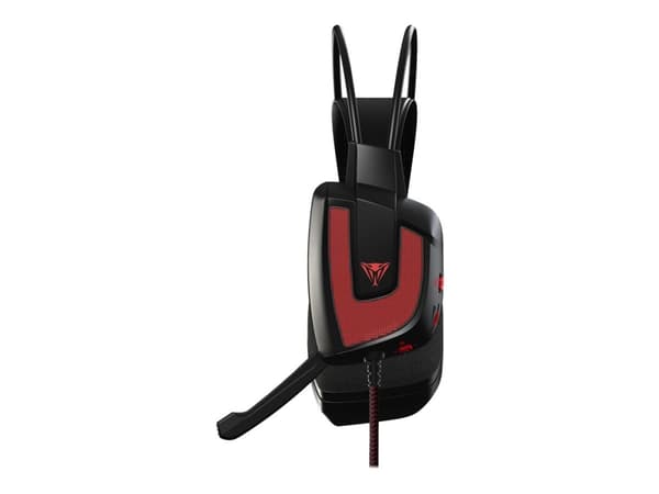 Patriot Viper V360 - Gaming - headset - fullstorlek - kabelansluten - USB - ljudisolerande - svart