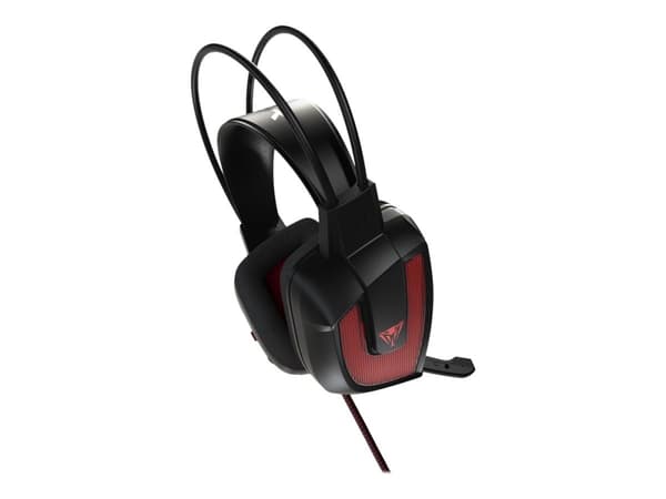 Patriot Viper V360 - Gaming - headset - fullstorlek - kabelansluten - USB - ljudisolerande - svart