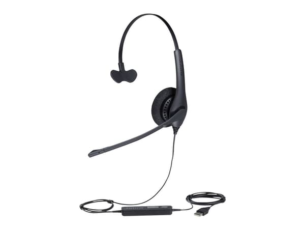 Jabra BIZ 1500 Mono - Headset - på örat - kabelansluten - USB