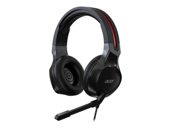 Acer Nitro Gaming - Headset - fullstorlek - kabelansluten - 3,5 mm kontakt - svart - för Nitro 5; 50