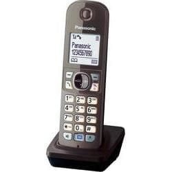 Panasonic KX-TGA681, brun, 4,57 cm (1,8"), 103 x 65 pixlar, monokrom, vit, nickelmetallhydrid (NiMH) (kräver basenhet)