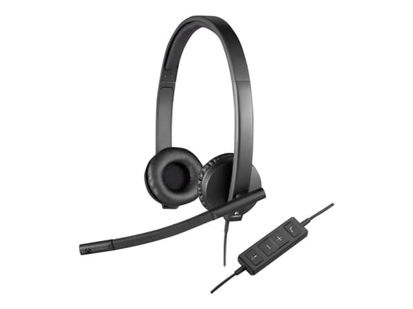 Logitech H570e Kuulokkeet Langallinen Pääpanta Toimisto/puhelukeskus USB A-tyyppi Musta