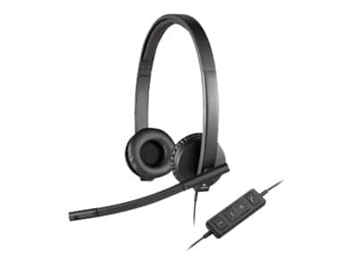 Logitech H570e Kuulokkeet Langallinen Pääpanta Toimisto/puhelukeskus USB A-tyyppi Musta