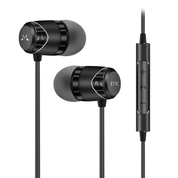 SoundMAGIC E11C In-Ear hörlurar med mick Black
