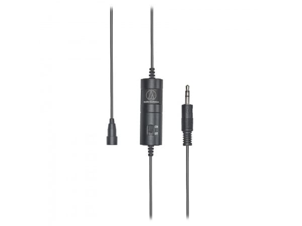 Audio-Technica ATR3350x, Mikrofon med klemme, Retningsuavhengig, Koblet med ledninger (ikke trådløs), 3.5 mm (1/8"), Svart, Batteri