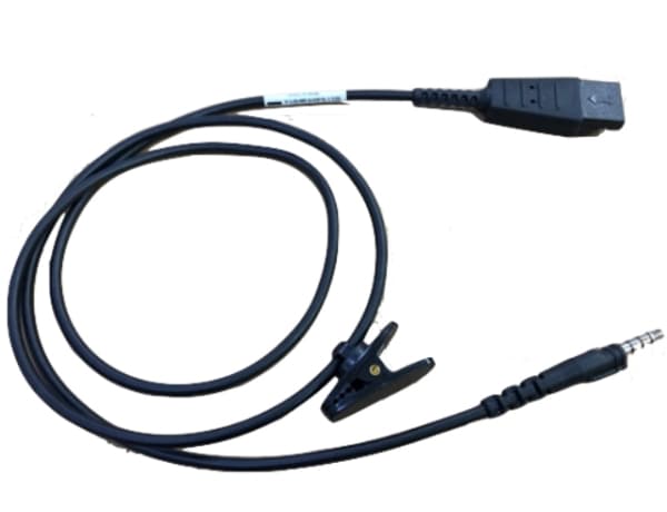 Zebra - Hodetelefonkabel - Quick Disconnect - for Zebra HS2100