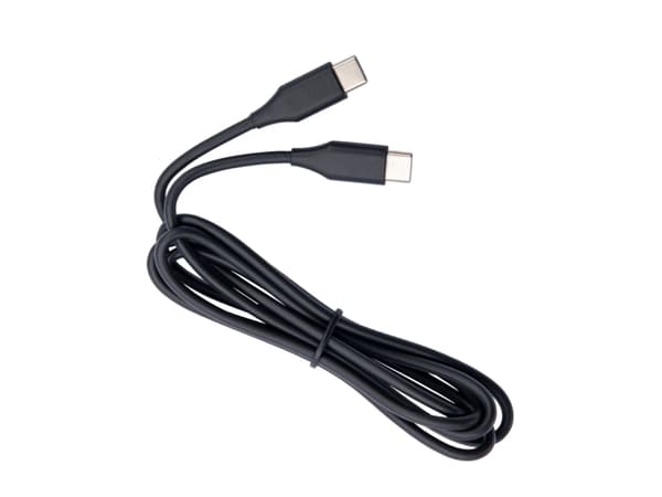 Jabra - USB-kabel - 24 pin USB-C (hane) till 24 pin USB-C (hane) - 1.2 m - svart