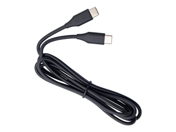 Jabra - USB-kabel - 24 pin USB-C (hane) till 24 pin USB-C (hane) - 1.2 m - svart