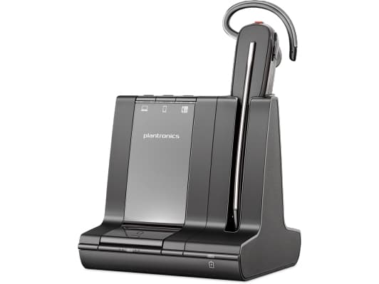 POLY 8240 Office, Trådløs, Kontor/kundesenter, 20 - 20000 Hz, 21 g, Hodesett, Sort