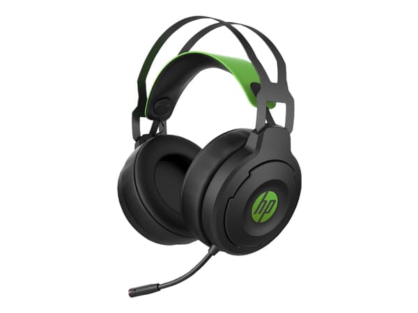 HP X1000 - Headset - fullstorlek - trådlös - svart