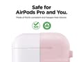 Pikkukuva 3 / 5: elago AirPods Pro Original Hang Case, laatikko, silikoni, vaaleanpunainen