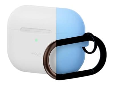 elago Original - Eske for trådløse øretelefoner - silikon - nattgloblå - for Apple AirPods Pro
