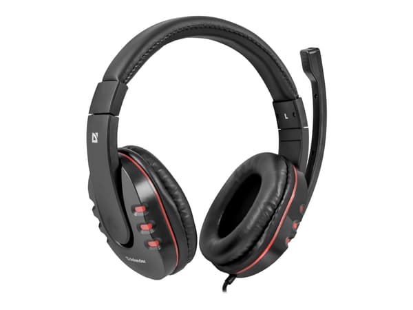 Defender Warhead G-160 - Gaming - hodesett - on-ear - kablet - 3,5 mm jakk - svart