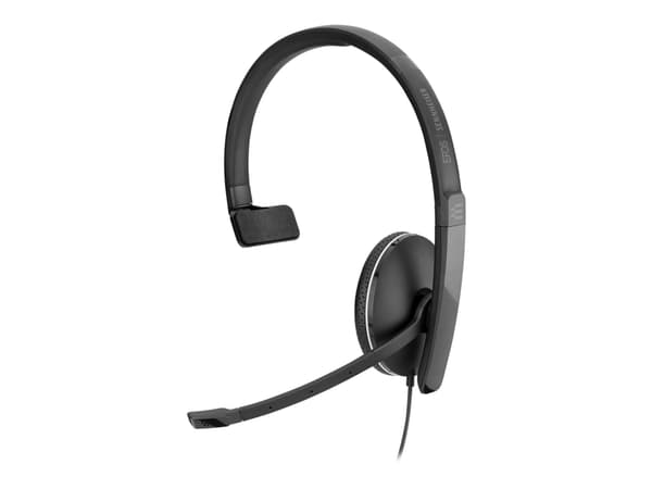EPOS ADAPT SC 135 USB - Hodesett - on-ear - kablet - aktiv støydemping - USB, 3,5 mm jakk - svart, hvit - Certified for Skype for Business