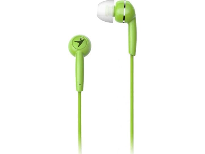 Headphones Genius GENIUS the handset comes with a microphone HS-M320, green