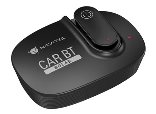Navitel Solar Car BT, Hodesett, In-ear, Bil, Svart, Mono, Trådløs