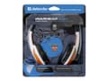 Miniatyrbilde 3 av 5: Defender Warhead G-120 - Gaming - hodesett - on-ear - kablet - 3,5 mm jakk - hvit, rød