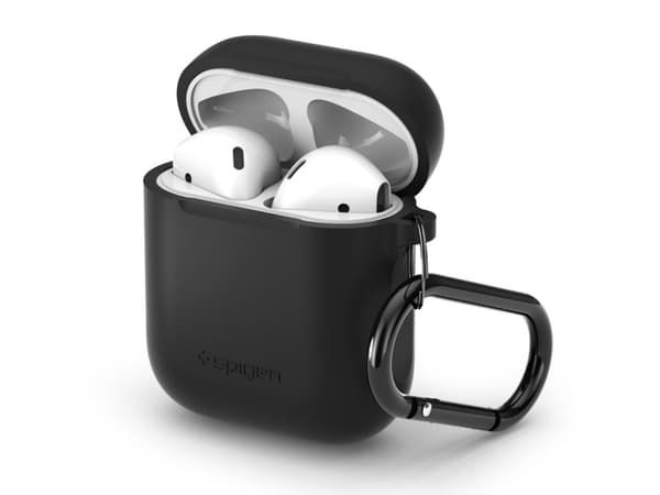 Spigen 066CS24808, Ask, Silikon, Svart