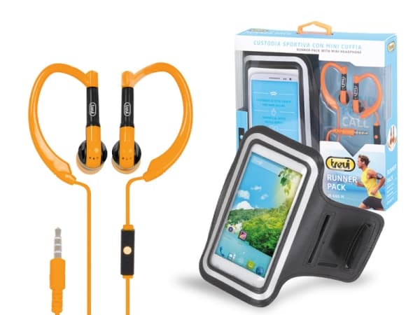 Trevi JR 660 M, Headset, Öronkrok, Orange, Binaural, 1,2 m, Kabel