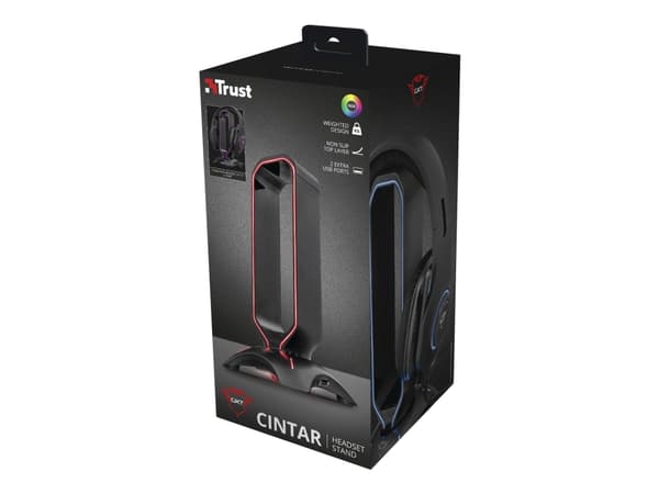 Trust GXT 265 Cintar RGB - Stativ for hodetelefoner, hodesett