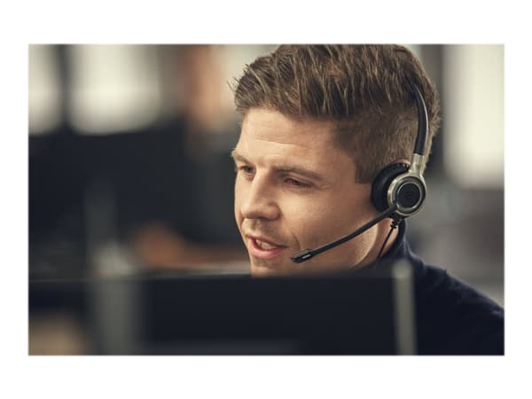 EPOS IMPACT SC 660 USB ML - Headset - på örat - kabelansluten - USB - svart, silver