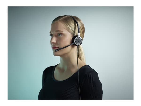EPOS IMPACT SC 660 USB ML - Headset - på örat - kabelansluten - USB - svart, silver