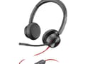 Miniatyrbild 3 av 5: POLY Blackwire 8225, Kabel, Kontor/callcenter, 20 - 20000 hz, 186 g, Headset, Svart