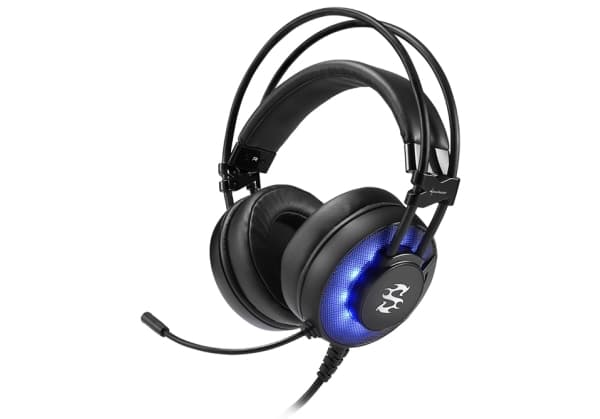 Sharkoon SKILLER SGH2, Headset, Huvudband, Spela, Svart, Binaural, 2,5 m